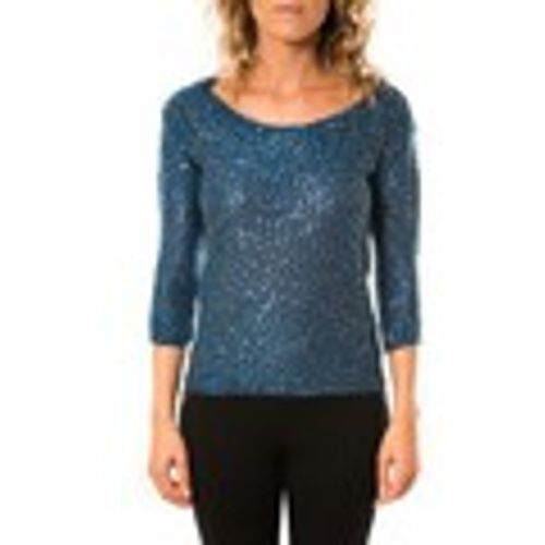 Maglione Shine 3/4 Boatneck 10122550 Marine - Vero Moda - Modalova