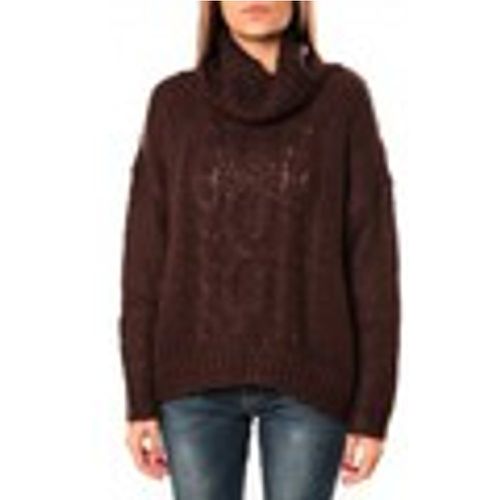 Maglione Rubie LS Rollneck Blue 10112720 Marron - Vero Moda - Modalova