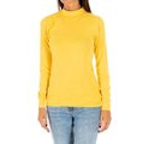 T-shirts a maniche lunghe 1625-M-AMARILLO - Kisses&Love - Modalova