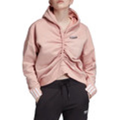 Giacca Sportiva Ruched Hoodie - Adidas - Modalova