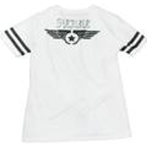 T-shirt T-Shirt maglietta uomo man collo rotondo e maniche corte con de - Malu Shoes - Modalova