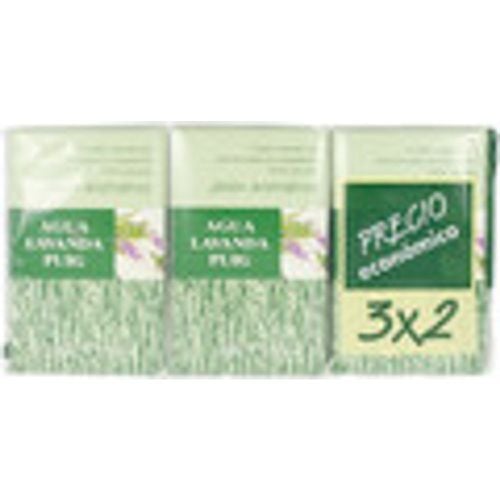 Corpo e Bagno Puig Jabón 100% Natural Pack 3 X - Agua Lavanda - Modalova