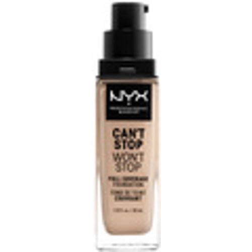 Fondotinta & primer Can't Stop Won't Stop Full Coverage Foundation alabaster - Nyx Professional Make Up - Modalova