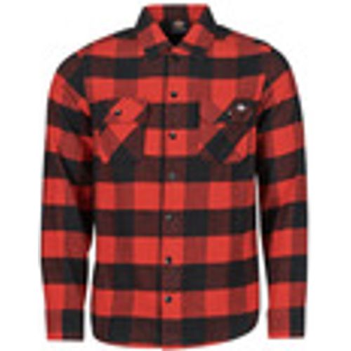 Camicia a maniche lunghe NEW SACRAMENTO SHIRT RED - Dickies - Modalova