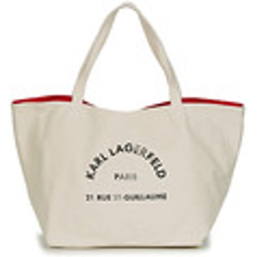 Borsa Shopping RUE ST GUILLAUE CANVAS TOTE - Karl Lagerfeld - Modalova