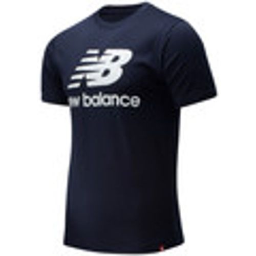 T-shirt Essentials Stacked Logo - New Balance - Modalova