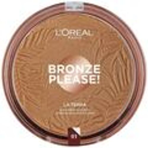 Blush & cipria Bronze Please! La Terra 01-light Caramel - L'oréal - Modalova