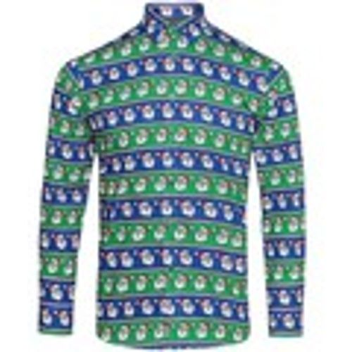 Camicia a maniche lunghe CS001 - Christmas Shop - Modalova