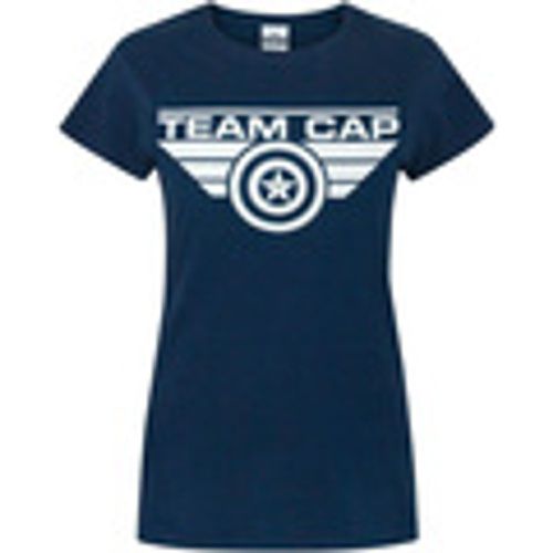 T-shirts a maniche lunghe NS4256 - Captain America - Modalova