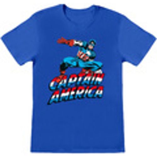 T-shirts a maniche lunghe HE479 - Captain America - Modalova