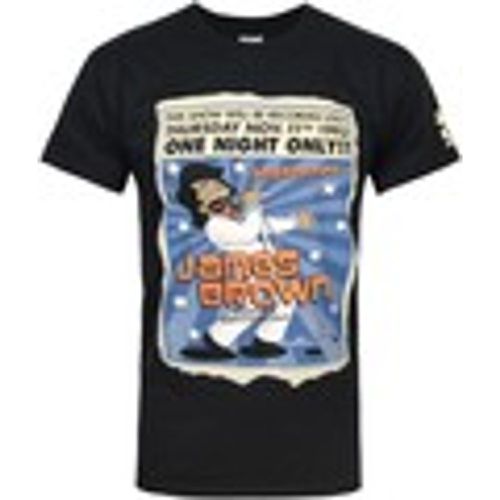 T-shirts a maniche lunghe James Brown One Night - The Simpsons - Modalova