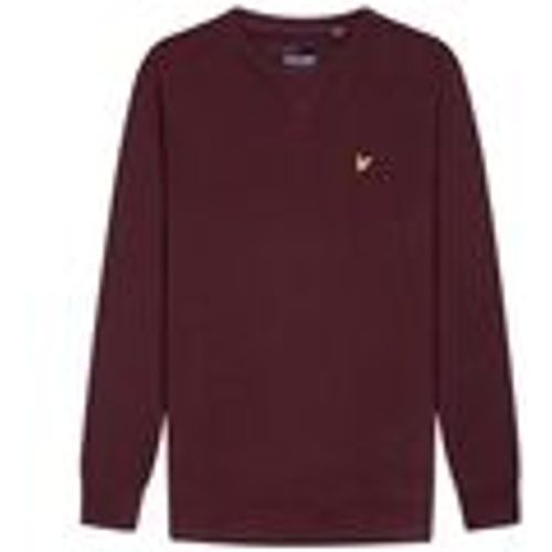 Felpa ML424VOG CREW NECK-W562 BURGUNDY - Lyle & Scott - Modalova