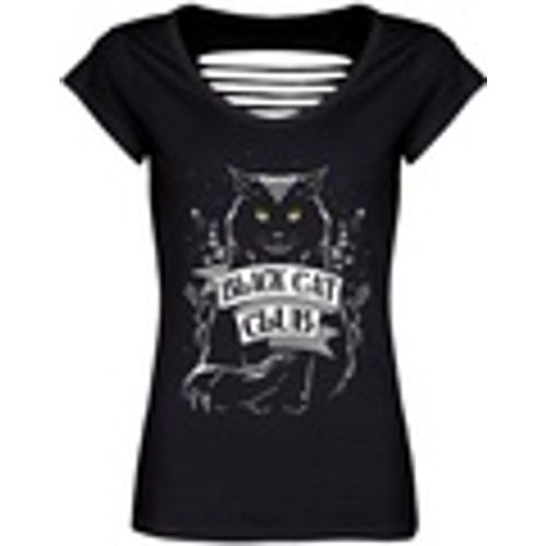 T-shirts a maniche lunghe Black Cat Club - Grindstore - Modalova