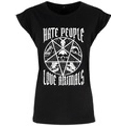 T-shirts a maniche lunghe Hate People Love Animals - Grindstore - Modalova