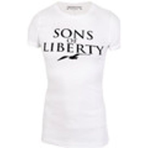 T-shirt T-Shirt Libertalia-Républic Sons of Liberty Blanc - Libertalian-Républic - Modalova