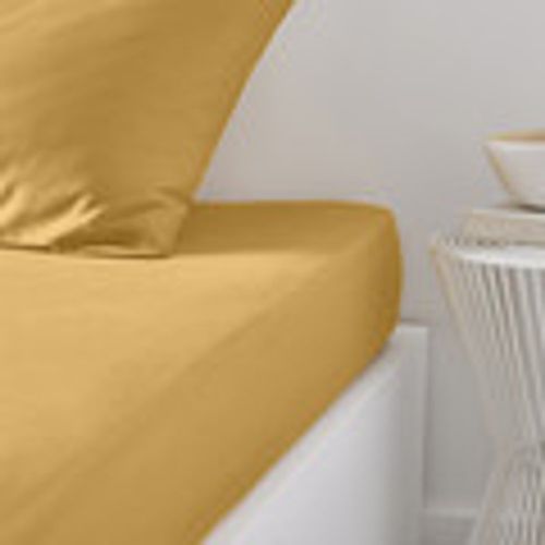 Lenzuolo con angoli DH 180/200+30 Coton Essential Ocre - Today - Modalova