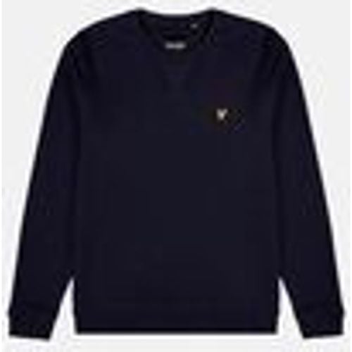 Felpa ML1131V BRUSHED NECK CREW-Z27 DARK NAVY BRUSHED - Lyle & Scott - Modalova