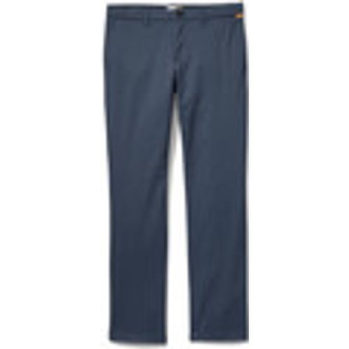 Pantaloni TB0A2BYY2881 TWILL CHINO-2881 - DARK DENIM - Timberland - Modalova