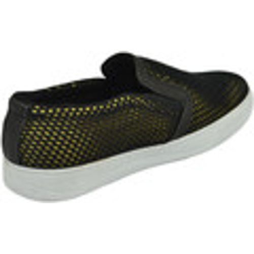 Scarpe Scarpe uomo slip on mocassino nero a base gialla con suola spor - Malu Shoes - Modalova