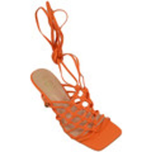 Sandali Sandali donna tacco alto a spillo comodo arancione fantasia unc - Malu Shoes - Modalova
