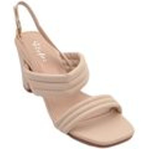 Sandali Sandalo donna nude sabot con tacco largo comodo 5 cm dopp - Malu Shoes - Modalova