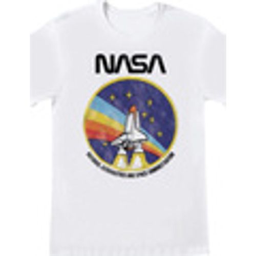T-shirts a maniche lunghe Distressed - NASA - Modalova