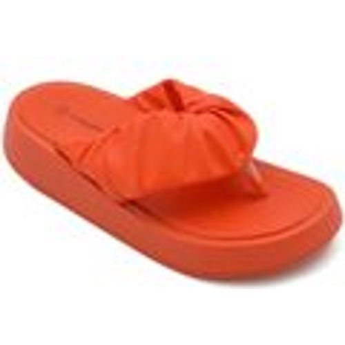 Scarpe Pantofola donna infradito platform in gomma antiscivolo arancio - Malu Shoes - Modalova