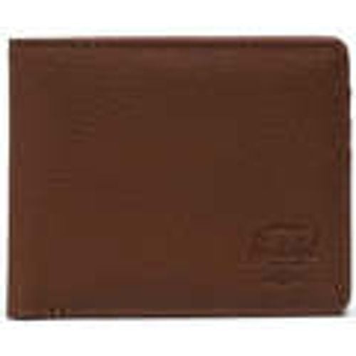 Portafoglio Carteira Roy Coin RFID Saddle Brown - Vegan Leather - Herschel - Modalova