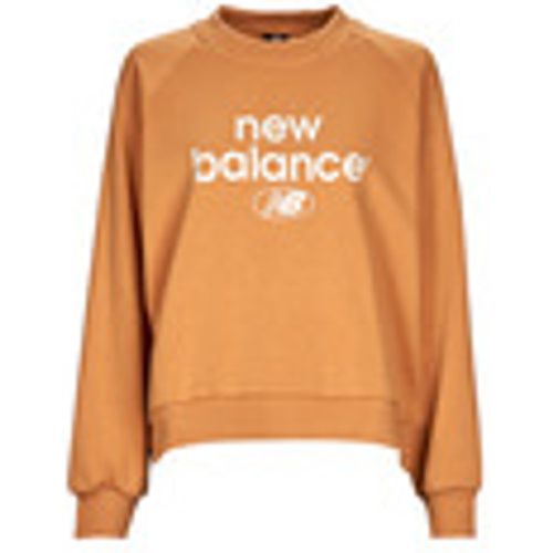 Felpa Essentials Graphic Crew French Terry Fleece Sweatshirt - New Balance - Modalova