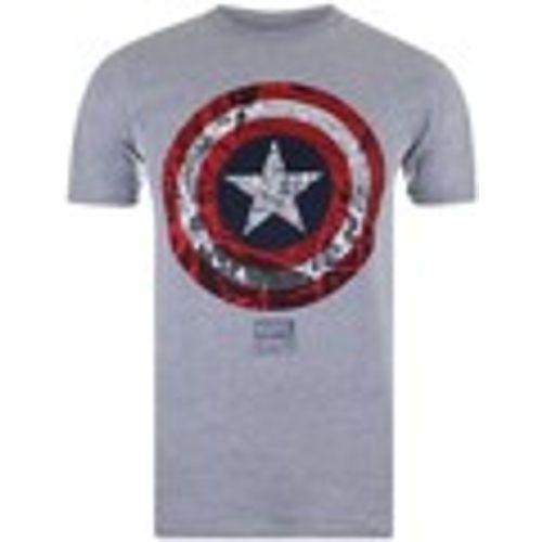 T-shirts a maniche lunghe TV783 - Captain America - Modalova