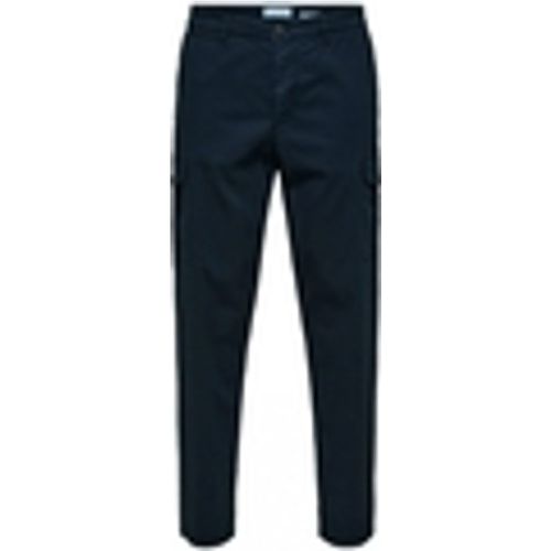 Pantaloni Slim Tapered Wick 172 Cargo Pants - Dark Sapphire - Selected - Modalova