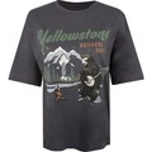 T-shirts a maniche lunghe Banjo Bear - National Parks - Modalova