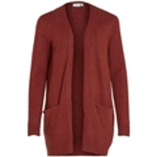 Mantella Noos Cardigan Ril - Fired Brick - Vila - Modalova