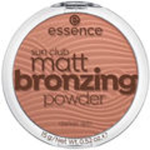 Blush & cipria Sun Club Bronceador Mate 02-luminous Ivory 15 Gr - Essence - Modalova