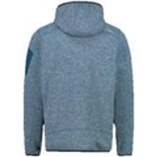 Felpa Pile Uomo Knit - Tech Mélange con Cappuccio - CMP - Modalova