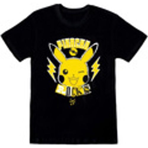 T-shirt Pokemon Pikachu Rocks - Pokemon - Modalova