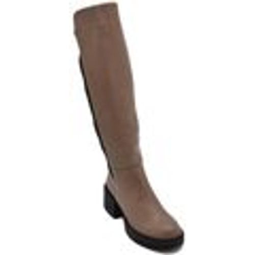 Stivali Stivali donna alto punta tonda gambale aderente elasticiz - Malu Shoes - Modalova