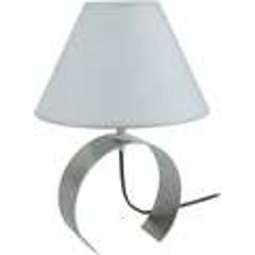 Lampade d’ufficio lampada da comodino tondo metallo alluminio - Tosel - Modalova