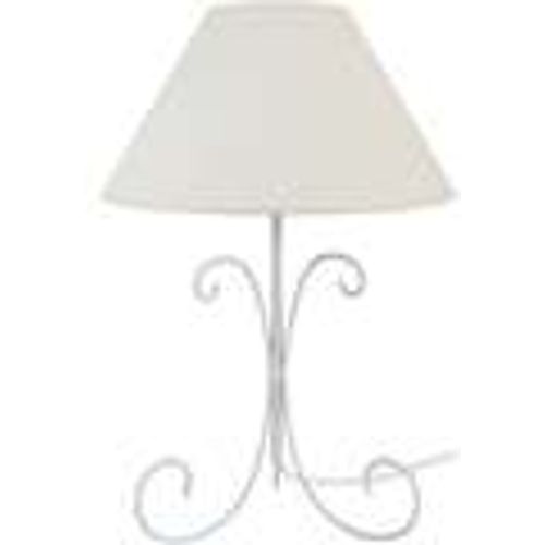Lampade d’ufficio lampada da comodino tondo metallo avorio - Tosel - Modalova