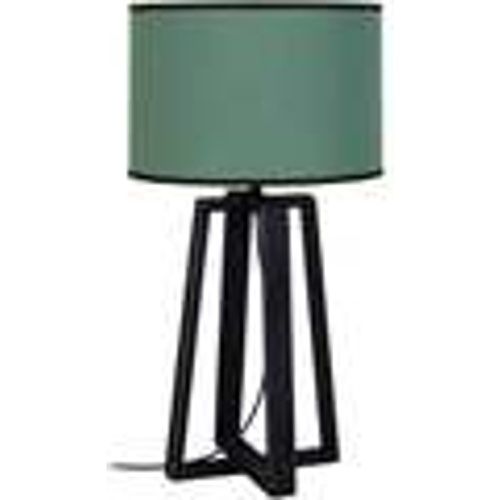 Lampade d’ufficio lampada da comodino tondo legno e verde - Tosel - Modalova