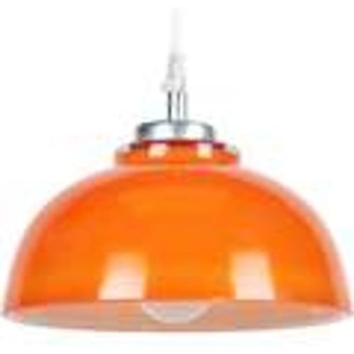 Lampadari, sospensioni e plafoniere Lampada a sospensione tondo vetro arancia - Tosel - Modalova