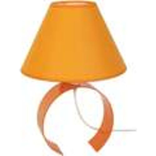 Lampade d’ufficio lampada da comodino tondo metallo arancia - Tosel - Modalova