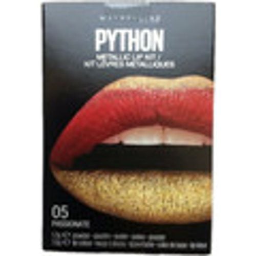 Cofanetto ombretti Python Metallic Lipstick Kit - 05 Rouge Or Passionné - Maybelline New York - Modalova