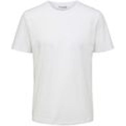 T-shirt & Polo 16087842 HASPEN-BRIGHT WHITE - Selected - Modalova