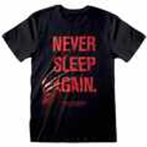 T-shirts a maniche lunghe Never Sleep Again - Nightmare On Elm Street - Modalova