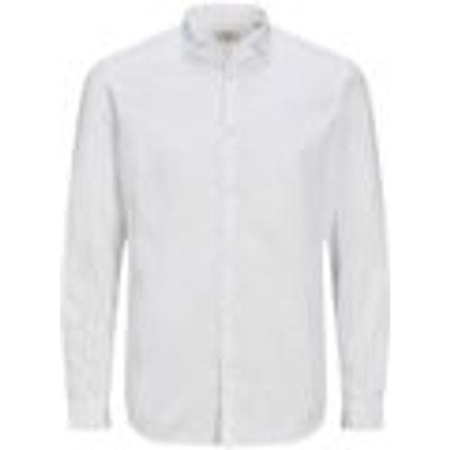 Camicia a maniche lunghe 12201905 CARDIFF-WHITE SLIM FIT - jack & jones - Modalova