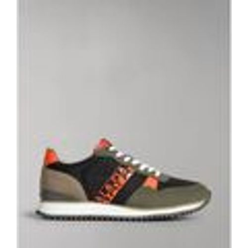 Sneakers NP0A4HL5 COSMOS01-7M7 GREEN/BLACK - Napapijri Footwear - Modalova