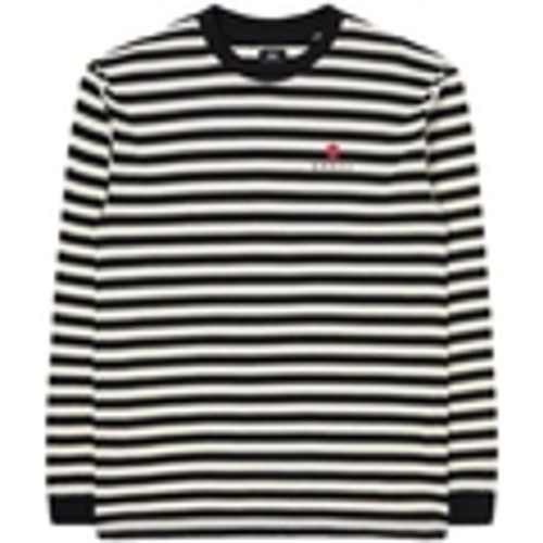 T-shirt & Polo Basic Stripe T-Shirt LS - Black/White - Edwin - Modalova