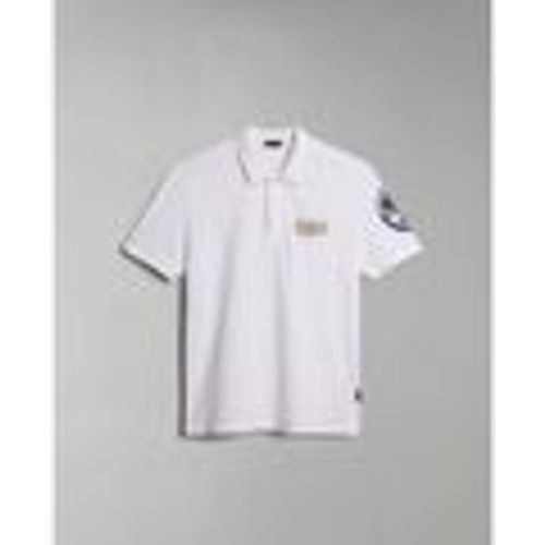 T-shirt & Polo E-AMUNDSEN NP0A4H6A-0021 BRIGHT WHITE - Napapijri - Modalova