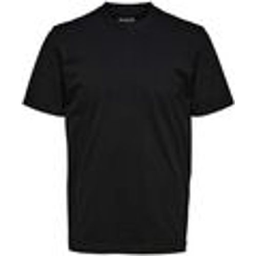 T-shirt & Polo 16077385 RELAXCOLMAN-BLACK - Selected - Modalova